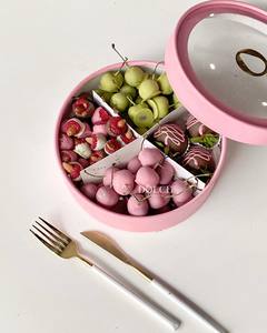 Hộp sang trọng bao bì xem qua Hộp Quà Tặng sô cô la với cửa sổ thanh sô cô la hiển thị bao bì hộp - Product Image 3