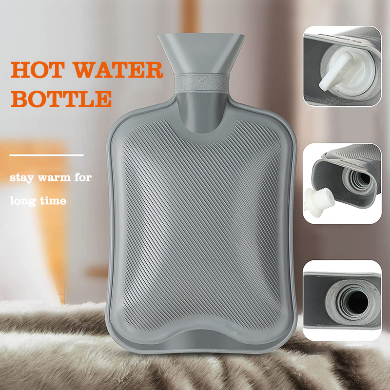 hot and cold hot water bottles rubber wholesale and colorful hot water bag fur cover