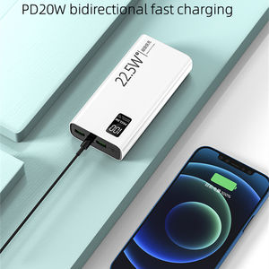 Ppd20w 30000mah पोर्टेबल पावर बैंक डुअल यूएसबी TYPE-C 22.5w सुपर फास्ट चार्जिंग आधारित डिस्प्ले पोर्टेबल पावर स्टेशन - Product Image 2