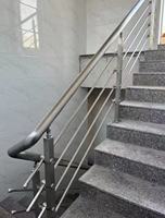 Barres de balustrade de balcon sur mesure en acier inoxydable SUS 304, garde-corps extérieur en acier inoxydable