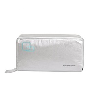 Bolsa de aseo de Venta caliente, bolsa de cosméticos Tyvek de viaje portátil, bolsa organizadora, bolsa de maquillaje