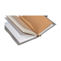 Carnet de notes en gros noir simple avec bouton-pression métallique, idéal pour les cadeaux de fin d'année – Direct Usine