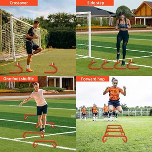 Bán buôn 15cm có thể tháo rời đào tạo trở ngại nhanh nhẹn plyometric và tất cả các mục đích đào tạo tốc độ trở ngại thiết bị - Product Image 6