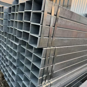 Tubo de Acero Cuadrado/Rectangular Galvanizado Negro Soldado A500 para Construcción - Product Image 1