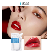 Base de gloss à lèvres végétalienne en gros, pailletée, cosmétique, maquillage nude, mat, transparente, pour DIY