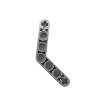 Pièces de rechange pour blocs de construction MOC, poutre mécanique courbée 1x7 de haute qualité, vente en gros en vrac, multicolores, n°32348