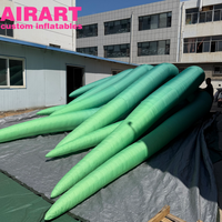 Party-Dekorationsartikel Grüne Aufblasbare Grasflächen