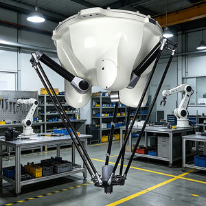 Robot parallèle de tri haute vitesse YF003N 6 axes, charge utile 3 kg, portée maximale 650 mm, pour opérations d'assemblage et de manutention - Product Image 5