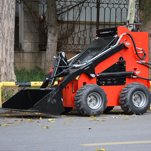 Dựa vào mini Skid chỉ đạo Bộ nạp Kubota động cơ diesel bánh xe nhỏ loader kyb xi lanh thủy lực bơm nhập khẩu động cơ miễn phí vận chuyển - Product Image 1