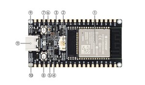 บอร์ดพัฒนา ESP32 WiFi ไมโครคอนโทรลเลอร์แบบดูอัลคอร์ 32 บิต LX6 โมดูล ESP32-WROOM ESP32-WROVER โหมดคู่ BT IoT ไร้สาย MCU - Product Image 6