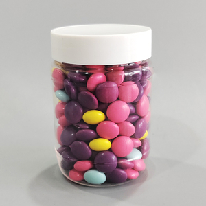 Ventes en gros <span class=keywords><strong>de</strong></span> nouveaux pots en plastique blanc, noir et transparent avec couvercles, contenants pour <span class=keywords><strong>beurre</strong></span> <span class=keywords><strong>de</strong></span> <span class=keywords><strong>cacahuète</strong></span>, stockage alimentaire, pots à bonbons avec bouchons à vis - Product Image 1
