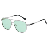 Lunettes de soleil de luxe pour homme de haute qualité, design oversize, protection UV400, grande monture, protection UV, vente en gros, lunettes de soleil de créateur