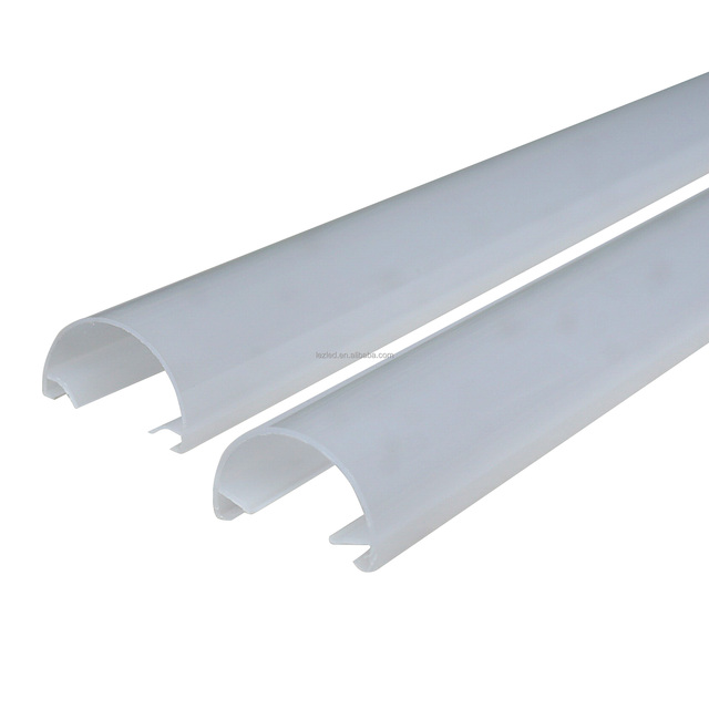 Customized Modern LED Polycarbonate Plastic Diffuser Line Shape PVC/PMMA/PC Indoor Light Covers Lampshade