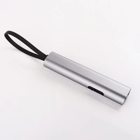 2026 Neues 3-in-1 Einziehbares Ladekabel Kreatives Geschenk USB-Datenkabel Metall-Teleskop-Schlüsselanhänger Ladekabel mit Anpassbarem Logo