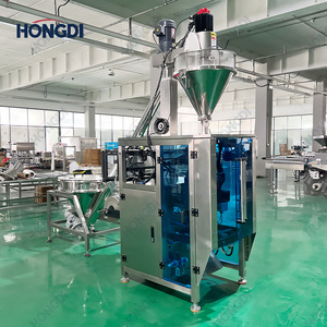 <b>Fully</b> <b>Automatic</b> Three-Side Seal Powder Packaging <b>Machine</b> with Screw Elevator for Packaging <b>Coffee</b> Powder and Cocoa Powder - Product Image 6