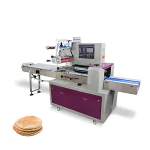 In stock Automatic Pizza Packing Machine For Fruit Meat Pie Packing Machine For Baked Goods