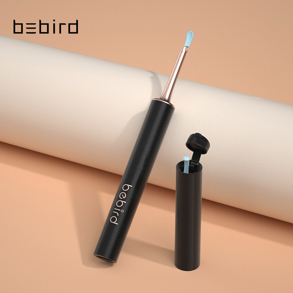 С функцией сжимания акне! Набор для уборки Bebird T15 с водонепроницаемой камерой 5 МП для удаления ушного воска и проверки кожи
