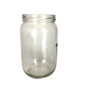 770Ml Clear Lege Ronde Glas Voedsel Pot Voor Jam Honing Pickles Pot Met Deksel