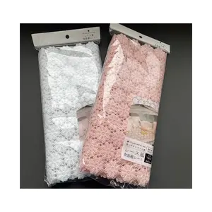 Japanese high quality recycled materials lace fabric best selling design home interior products