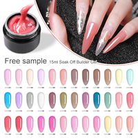 IMTITI Marque privée tremper camouflage extension d'ongle uv gel laque crème gel acrylique 36 couleurs constructeur de gel pour ongles