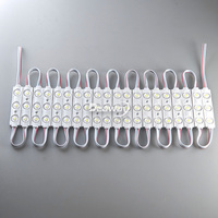 Module LED miniature pour lettres lumineuses, 12V 1,5W, IP65 étanche, blanc chaud, 3 LED SMD2835