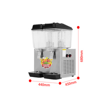 Distributeur de jus et de boissons miniatures en acier inoxydable de qualité commerciale, écologique, pour fruits mélangés, vente en gros