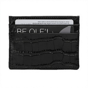 Wriza Mens Slim PU Leather <b>Wallet</b> Custom Logo Multi <b>Card</b> Case Stylish Pattern Document <b>Holder</b> Lightweight Designer <b>Wallet</b> - Product Image 1
