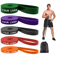 Bandes de résistance Bellewins 5 couleurs 5-125LB, bandes élastiques pour l'assistance aux tractions, le fitness, le yoga, la physiothérapie, l'entraînement à domicile