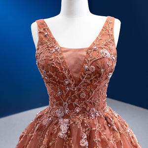 Rsm222195 2022 New Arrival <b>Lady</b> Sexy Elegant Sequin Party <b>Gowns</b> Embroider Evening Dress - Product Image 6