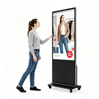 Écran d'affichage numérique LCD commercial personnalisé de 43, 49, 55 et 65 pouces pour la publicité