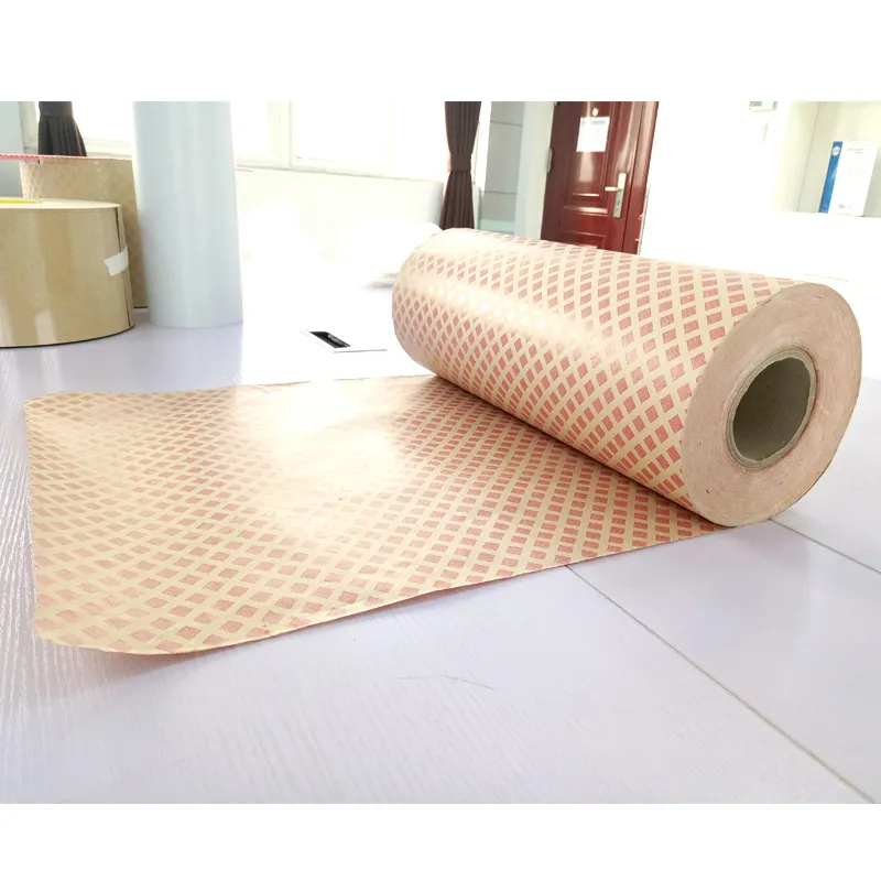 Factory Supply High Quality Ddp Paper Diamond Pattern Paper Electric Oil Transformer Winding Diamond Dotted Ddp Insulation Paper