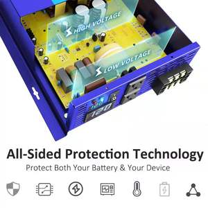 <span class=keywords><strong>อิน</strong></span>เวอร์เตอ<span class=keywords><strong>ร</strong></span>์ไฟฟ้าบริสุทธิ์แบบคลื่นไซน์เฟสเดียว 1000 วัตต์ ยี่ห้อ XYZ INVT แปลงไฟจากไฟฟ้ากระแสต<span class=keywords><strong>ร</strong></span>ง 12 โวลต์ เป็นไฟฟ้าก<span class=keywords><strong>ร</strong></span>ะแสสลับ 120 โวลต์ พร้อมหน้าจอ LED และรีโมทคอนโทรลไ<span class=keywords><strong>ร</strong></span>้สาย - Product Image 4