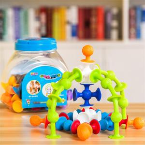 Juguete Educativo Montessori <span class=keywords><strong>de</strong></span> Silicona con Ventosa <span class=keywords><strong>para</strong></span> <span class=keywords><strong>Bebés</strong></span>, Diseño Nuevo y Colorido, <span class=keywords><strong>para</strong></span> Niños Pequeños - Product Image 2