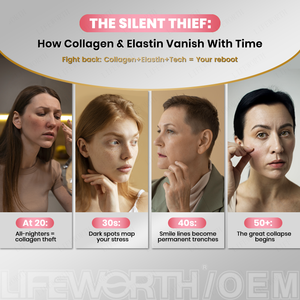 Lifeworth Kollagen Glutathion Softgel-Kapseln mit Vitamin C und Kollagen Schönheitsprodukte für Alle Sicher für Frauen - Product Image 6