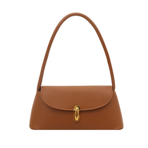 Wholesale Korean Version Simple Portable Small square PU Women's Bag 2025 Summer New Fashion Cover Closure Single <strong>Strap</strong> <strong>Shoulder</strong> - Product Image 5
