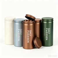 Boîte en aluminium légère résistante aux chocs, boîte en aluminium pour thé, bonbons, noix, emballage cadeau