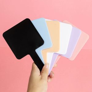 Custom Logo Modern Single Side Square Handheld Makeup Portable Desktop <b>Small</b> <b>Mirror</b> New Beauty Welfare Gift - Product Image 4