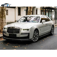 Kit carrosserie complet en fibre de carbone style MS pour Rolls-Royce Ghost : Lame avant, canards avant, capot, lames arrière, jupes latérales, spoiler.