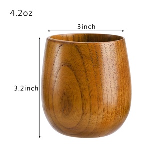 Mug à café en bois fait à la main, mug en bois pour l'extérieur, tasse en bois, mugs à café, mug à café en bois écologique pour le camping - Product Image 5