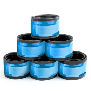 Hstyle LED Armband ชาร์จไฟได้ในเวลากลางคืนสําหรับการมองเห็นสูงสะท้อนแสงเกียร์วิ่งปรับ Light Up Bands - Product Image 6