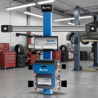 AUTEC ATW-A60, Alineador de Ruedas 3D y Elevador de Autos de Cuatro Postes, Garantía de 12 Meses, Potencia de 0.25KW, Sin Límite