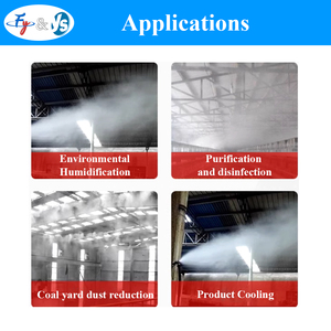 Ys 1/4 ''hai chất lỏng không khí atomization vòi phun Siphon Thông tư tự động làm ẩm bụi loại bỏ làm mát khử trùng sương mịn - Product Image 3