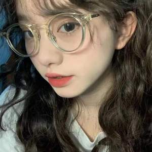 Jamie 9321 Round <b>Frame</b> Anti Blue Light Glasses Unisex Medium <b>Metal</b> <b>Frame</b> Ac Lens For Women Men Optical Eyewear - Product Image 1