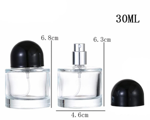 Botella de Perfume de Vidrio Transparente al por Mayor de 50 ml con Tapa de Rosca, Impresión Personalizada por Transferencia de Calor - Product Image 4