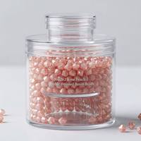 Großhandel Rosen-Pfirsich AB Kristall Bicone Strass 4mm Facettierte Aufnäh-Glasperlen für Kleidung Stickerei Schmuck DIY