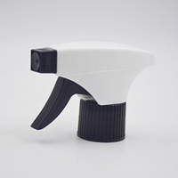 Pulvérisateur à gâchette en plastique multicolore 28/410, tête de pulvérisation manuelle pour contenants de nettoyage liquide