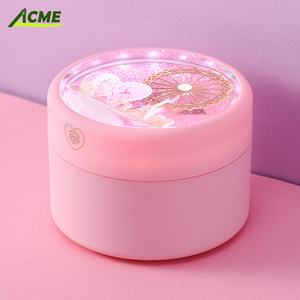 Оптовая розовая шкатулка для ювелирных изделий для девушки на заказ Роскошная шкатулка со светом - Product Image 6