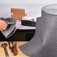 Rouleau Absorbant Universel Léger en Tissu Non-Tissé pour Déversements de Diesel et de Carburant