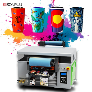 Impresora UV de Cama Plana Sonpuu 4060 para Pequeños Negocios, Impresión de Rollo a Rollo, Película AB, Etiquetas de Cristal, Adhesivos, Tazas, Impresora de Inyección de Tinta UV - Product Image 1