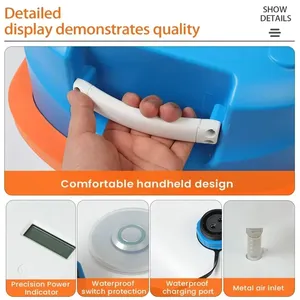 Bán buôn Q7 Scuba Diving thông gió tankless hệ thống lặn 7-10hour xách tay 15 mét Trọng lượng nhẹ thở thông gió - Product Image 6